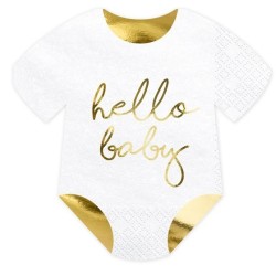 SERVIETTE HELLO BABY X20 PIECES_SPK13-008-019