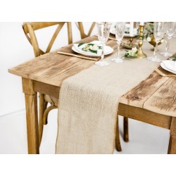 Chemin de table | Toile de jute | Grossiste fleuriste