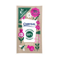 Carton de 500 sachets de conservateur de fleurs Chrysal  - Sachet Compostable