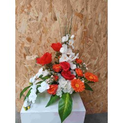 Coupe de fleurs | Grossiste pompes funèbres | Fait main