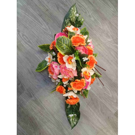 Composition florale gerbe | Grossiste fleuriste | Fait main en France