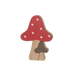 CHAMPIGNON BOIS_13.5x9.5x2cm