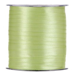 Ruban satin  10mm x 100m Citron vert