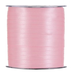 Ruban satin 10 mm x 100 m Rose pastel