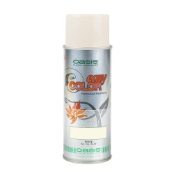 Spray Couleur Ivoire - Bombe de peinture pour Fleurs - Easy Color 400ml Oasis