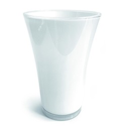 Vase Incassable Fizzy Blanc ø14 x H20cm