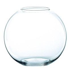 Globe en verre transparent  ø14cm H12cm