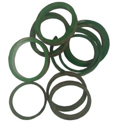 Anneau en bambou / Canna ring Vert Ø 5/6cm x10pcs