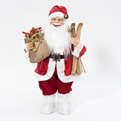 Père Noël figurine en 45 cm