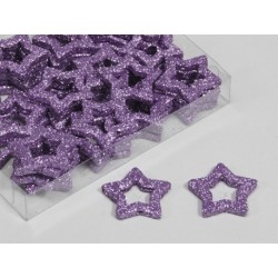 ETOILE PAILLETTEE_BOITE DE 48 pcs_VIOLET_243406