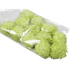 Sachet de 16 Pompons Vert ø3m