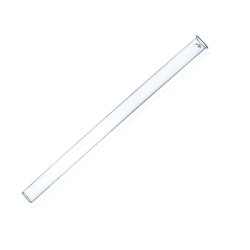 Tube à suspendre en verre Solifleur ø6cm H75cm Transparent