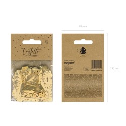 Confetti métal feuille de monstera sachet de 15 g