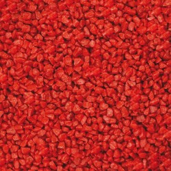 Gravier rouge carmin  2-5mm Seau de 3kg