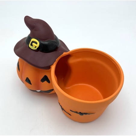 Pot citrouille d'Halloween