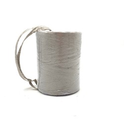 Raphia naturel gris 7mm x200m