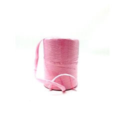 Raphia naturel rose 7mmx200m