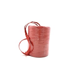 Raphia naturel rouge 7mmx200m