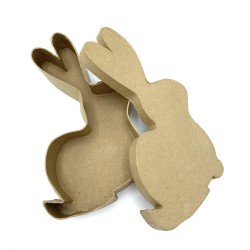 Boite kraft | Lapin| Grossiste Fleuriste