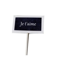 Pic ardoise "je t'aime " - 12 pics