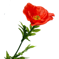 Coquelicot artificiel | Fleurs artificielles | Grossiste Fleuristes