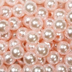 Perles Rose 8mm x 250 Pièces