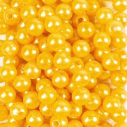 Perles Orange 14mm x 35 Pièces