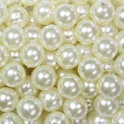 Perles Ivoire 8mm x 144 Pièces