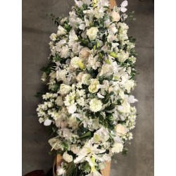 Dessus Cercueil artificiel | Grossiste fleuriste | Fait main