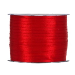 Ruban satin Rouge 3mm x 100m